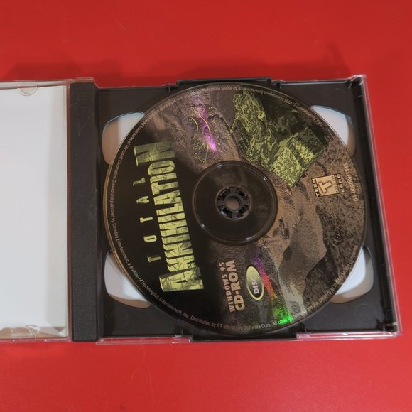 Total Annihilation PC Windows 95 CD ROM Game Vintage 1997 - Picture 3 of 4